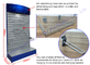 Tragbares Metall-Slatwall-Stand-Mobiltelefon-zusätzliche Präsentationsständer-Latten-Wand-Zusätze