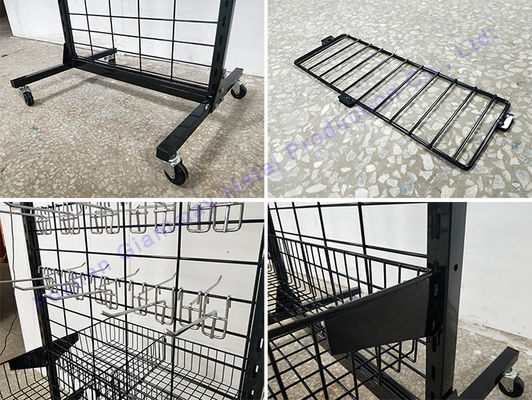 Handschuh-Regal-Einzelhandels-Socken-Stand-Anzeigen-Drahtgitter