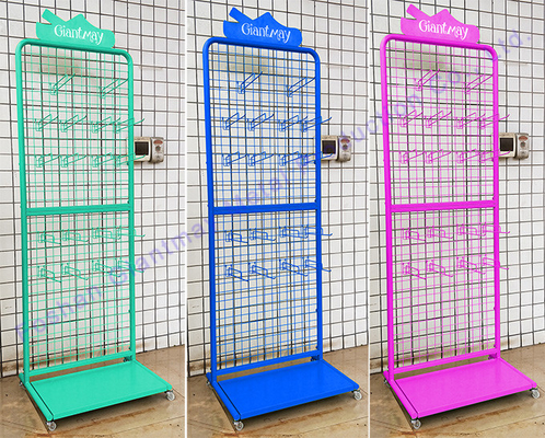 Geschäfts-Kartoffel-Chip Rack Metal Wire Display-Stand