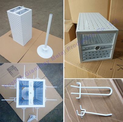 360°, das Pegboard-Countertop-Anzeige dreht