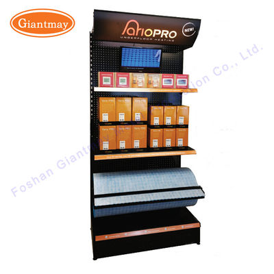 Verkaufmetallgestell-hängende Birnen-Zusätze zeigen Geschäfts-Stand an