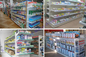 Supermarkt-Ladenregal-Ausstellungsstand-doppelte Seite Pegboard
