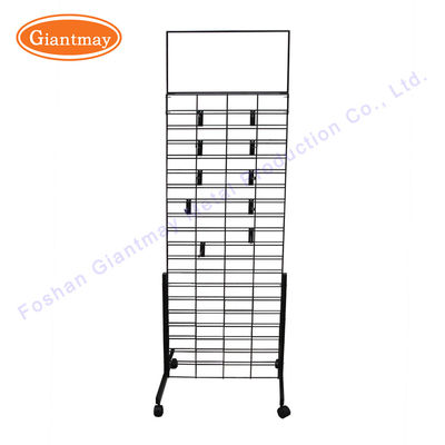 Hut-Stand-Präsentationsständer für Einzelhandelsgeschäft-Metall Mesh Shelves