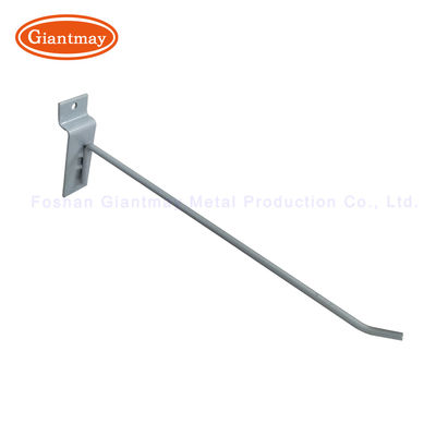 Anzeigen-Geschäfts-Speicher-Latten-Wand-Haken Metall-Chromes einzelner Slatwall