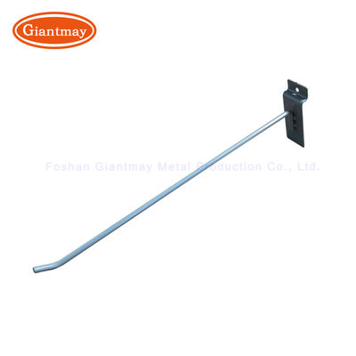 Anzeigen-Geschäfts-Speicher-Latten-Wand-Haken Metall-Chromes einzelner Slatwall